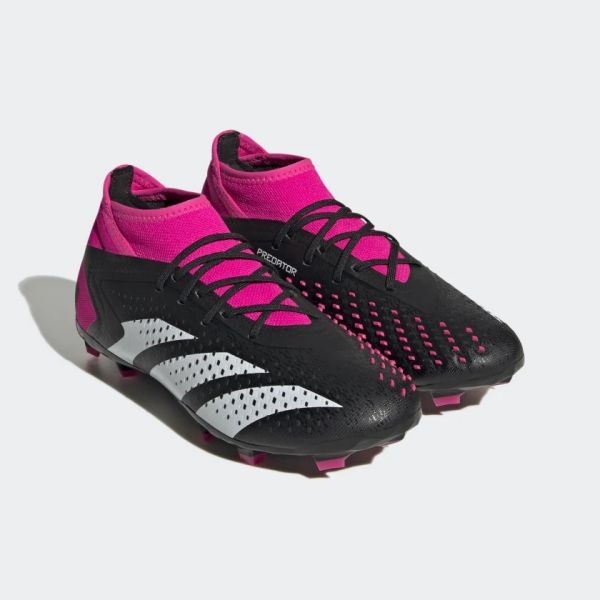 adidas Predator Accuracy.1 FG kids zwart/wit/roze voetbalschoenen GW4614 Own Your Football Pack