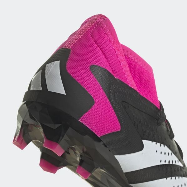 adidas Predator Accuracy.1 FG kids zwart/wit/roze voetbalschoenen GW4614 Own Your Football Pack