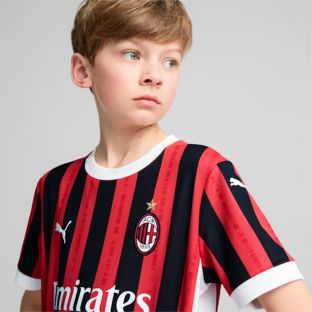 puma ac milan home shirt 24 25 2024 2025 jr kids kinderen 774984-01 absolute teamsport brugge ats