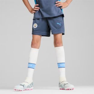 puma manchester city trainingsshort 24 25 2024 2025 777545-12 absolute teamsport brugge ats jr kids kinderen